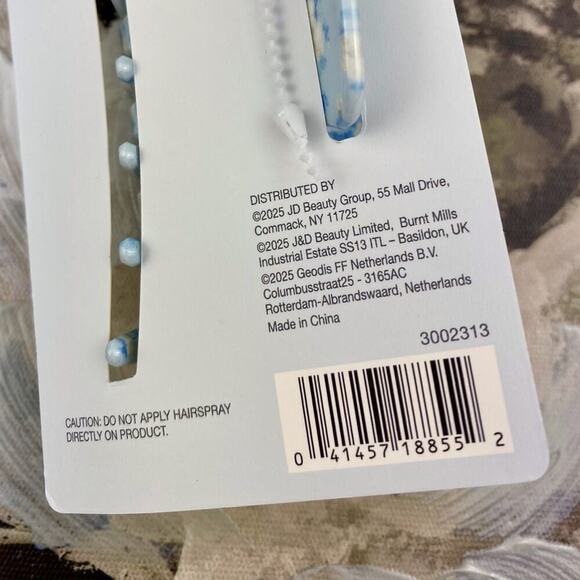 NWT Loveshackfancy & Goody Large Claw Clip in Everblooming Rosettes. - Picture 7 of 13